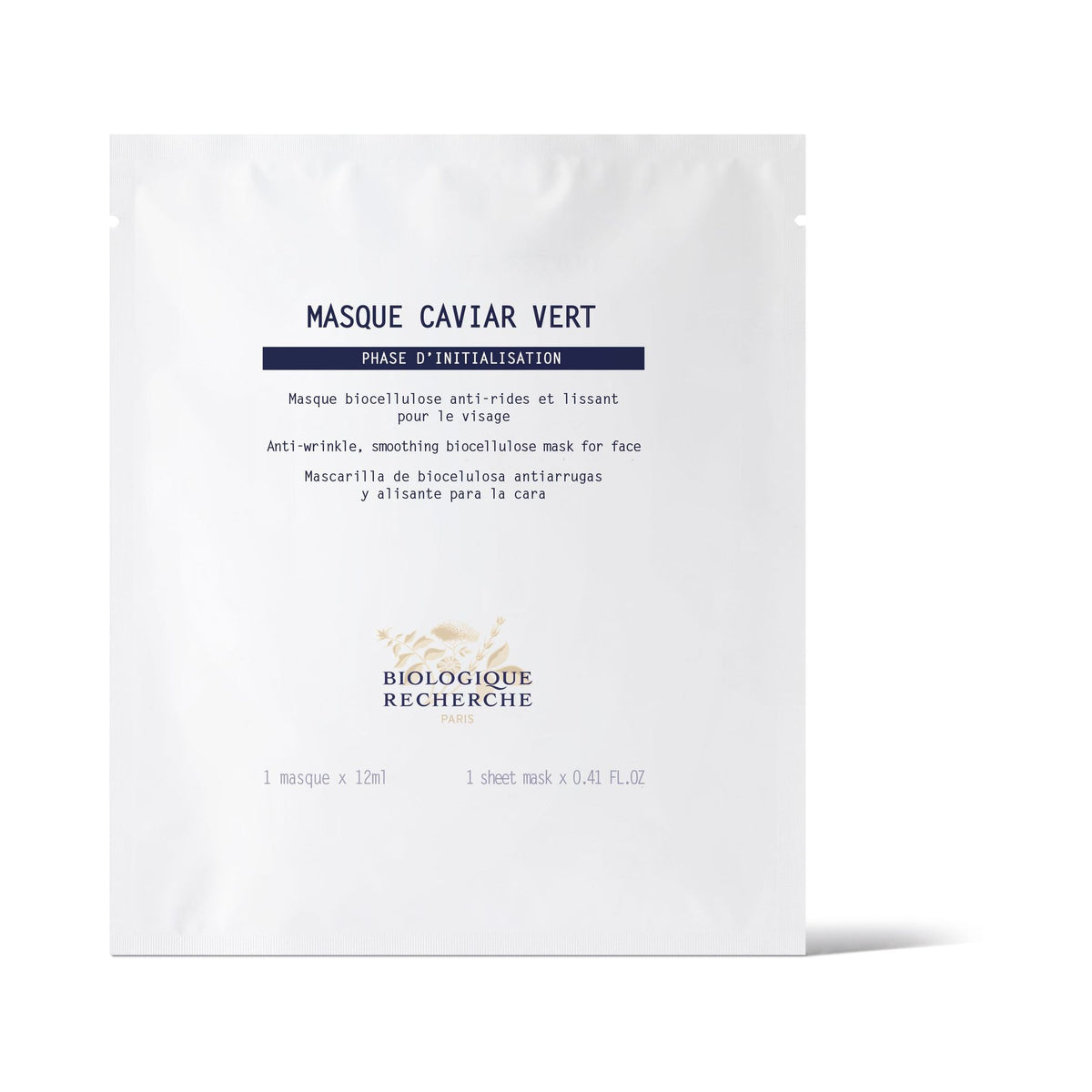 Biologique Recherche Masque Caviar Vert 1 Sachets